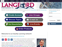 Tablet Screenshot of langfordlearning.com